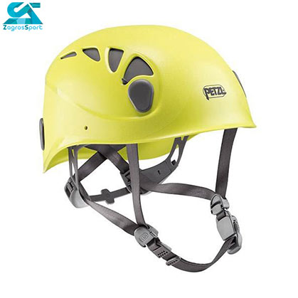 رنگ زرد کلاه کوهنوردی پتزل مدل Elios