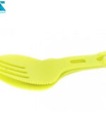 ست قاشق و چنگال و کارد پریموس مدل Folding Spork رنگ سبز فسفری
