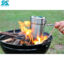 ست ظرف استنلي Adventure Camp Cook set بر روی آتش