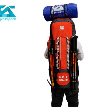 کوله پشتی کوهنوردی حرفه ای زاگرس اسپرت مدل 10+55 SDT