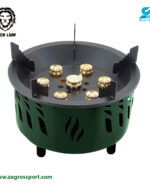 اجاق کمپینگ 7 شعله گرین Green 7 burner camping stove